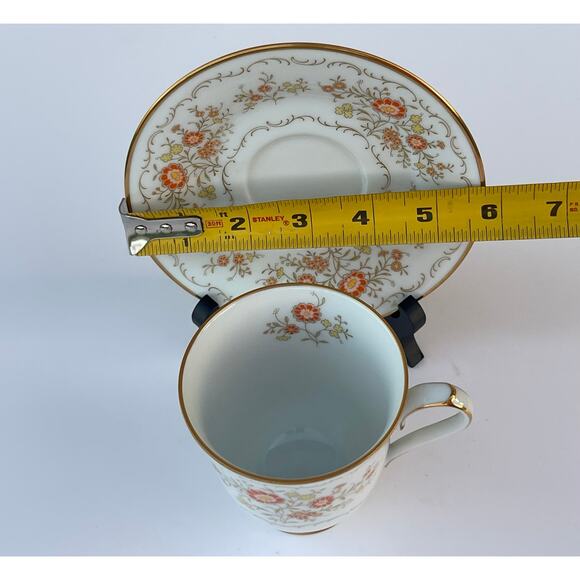 Noritake "Inspiration" tea cup and saucer set, pattern number 2607 - Picture 5 of 6